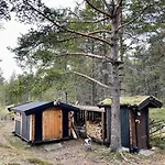 Log With Views Of Rondane Mountains * Folldal