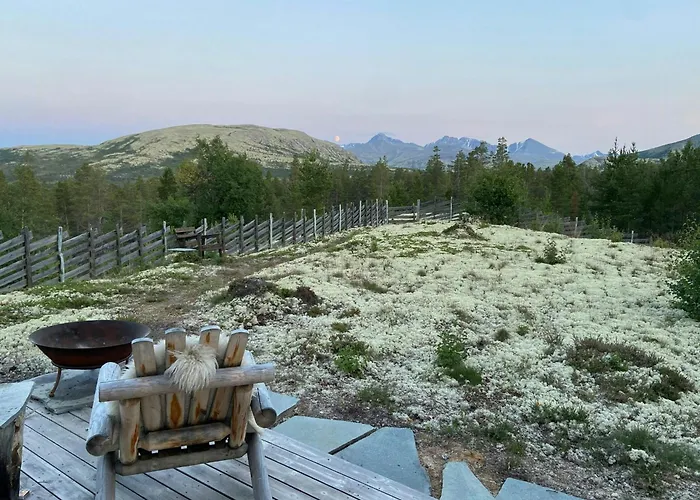 Log With Views Of Rondane Mountains Prázdninový dům *