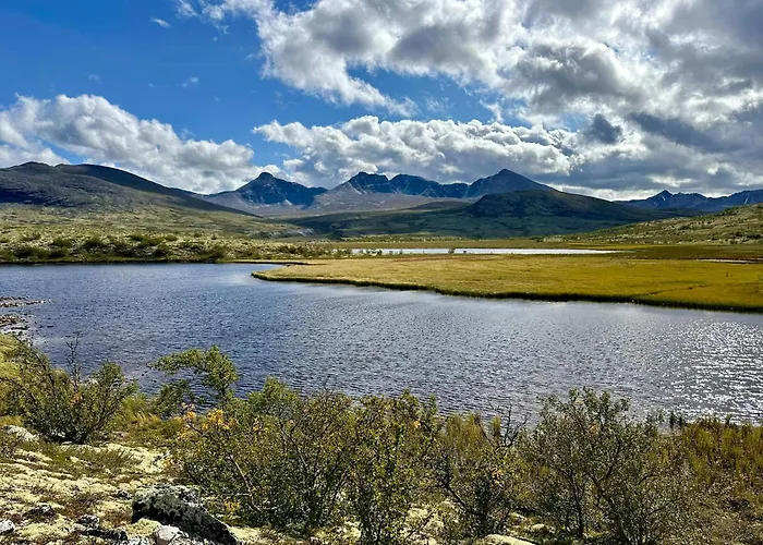 Log With Views Of Rondane Mountains Prázdninový dům Folldal