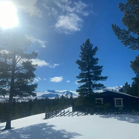 بيت للعطل Log With Views Of Rondane Mountains *